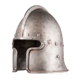 An Italian barbute in 1460s style, modern replica