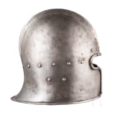 An Italian barbute in 1460s style, modern replica