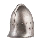 An Italian barbute in 1460s style, modern replica