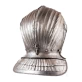 A German maximilan close helmet, in the style of circa 1520, circa 1900