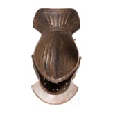 A German Maximilian close helmet in 1530s style, modern replica