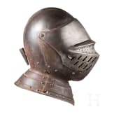 A German close helmet in 1540s style, modern replica