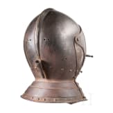 A German close helmet in 1540s style, modern replica