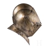 A Victorian close helmet in north German style of 1600, ca. 1900
