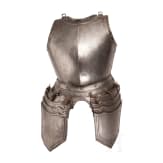 A German breastplate with tassets, 20th century