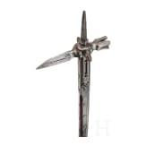 A German late Gothic war hammer, late 15th century