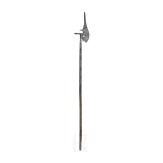 Sp&auml;tgotische Hellebarde, s&uuml;ddeutsch, um 1490/1500