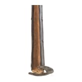 A short South German flail with a cylindrical head, 16th/17th century.