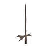 A Northern Italian halberd, circa 1600