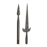 Two german pole arms, 17th century