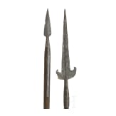 Two german pole arms, 17th century