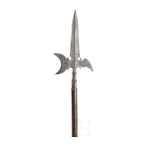 A German halberd, circa 1700