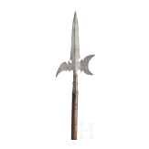 A German halberd, circa 1700