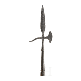 A German night watchman's halberd, 17th/18th century