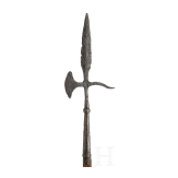 A German night watchman's halberd, 17th/18th century