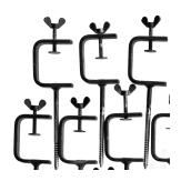 25 wall brackets for halberds