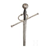 A German hand-and-a-half sword, ca. 1540/50
