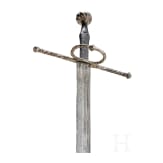 A German hand-and-a-half sword, ca. 1540/50
