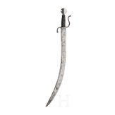 A heavy north Italian campaign saber (storta), ca. 1580