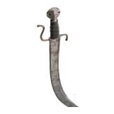 A heavy north Italian campaign saber (storta), ca. 1580