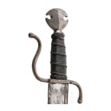 A heavy north Italian campaign saber (storta), ca. 1580