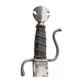 A heavy north Italian campaign saber (storta), ca. 1580
