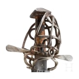 An Austrian basket hilt sword, circa 1580