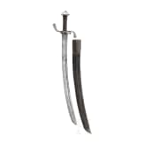 A Styrian campaign sword (dussack) with cartridge scabbard, circa 1580