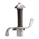 A Styrian campaign sword (dussack) with cartridge scabbard, circa 1580