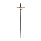A fine Italian rapier with chiselled and gilt guard, probably Milan, circa 1580/90