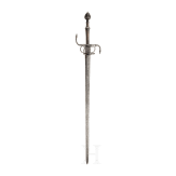 A south German hand-and-a-half sword, circa 1600