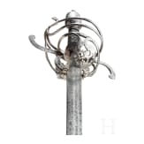 Milit&auml;rischer Degen mit R&uuml;ckenklinge, deutsch, um 1610
