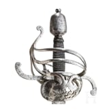 Milit&auml;rischer Degen mit R&uuml;ckenklinge, deutsch, um 1610