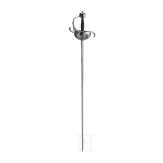Rapier vom Pappenheimer Typus mit niedrigem Korbgef&auml;&szlig;, Solingen, um 1620