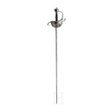 Rapier vom Pappenheimer Typus mit niedrigem Korbgef&auml;&szlig;, Solingen, um 1620
