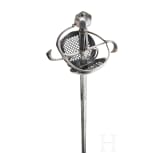 Rapier vom Pappenheimer Typus mit niedrigem Korbgef&auml;&szlig;, Solingen, um 1620