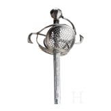 Rapier vom Pappenheimer Typus mit niedrigem Korbgef&auml;&szlig;, Solingen, um 1620