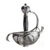 Rapier vom Pappenheimer Typus mit niedrigem Korbgef&auml;&szlig;, Solingen, um 1620
