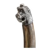 Eisengeschnittener Offiziers-Felds&auml;bel, S&uuml;ddeutschland oder Schweiz, um 1630