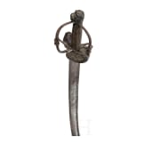 Felds&auml;bel mit L&ouml;wenkopfknauf, S&uuml;ddeutschland oder Schweiz, um 1650