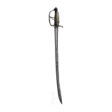Felds&auml;bel mit ge&auml;tzter Klinge, deutsch, Mitte 17. Jhdt.