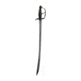 Felds&auml;bel mit ge&auml;tzter Klinge, deutsch, Mitte 17. Jhdt.
