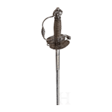 Offiziers-Felddegen mit eisengeschnittenem Gef&auml;&szlig;, Niederlande um 1660&ndash;80