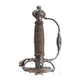 Offiziers-Felddegen mit eisengeschnittenem Gef&auml;&szlig;, Niederlande um 1660&ndash;80