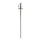 Feldegen mit Klingen&auml;tzung, deutsch, um 1660/70