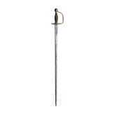Milit&auml;rischer Degen, deutsch, um 1720