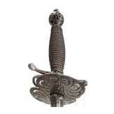 Eisengeschnittener Degen, Frankreich, um 1720
