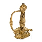 Vergoldeter Galadegen mit Darstellung der Aufgaben des Herkules, Frankreich, um 1740