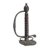 A German smallsword with chiseled hilt, ca. 1760