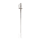 A French silver mounted smallsword, ca. 1780